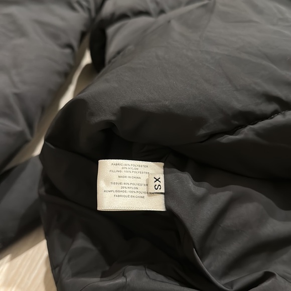 Proenza Schouler Matte Black Short Puffer with Tie Belt Rare - Picture 6 of 7